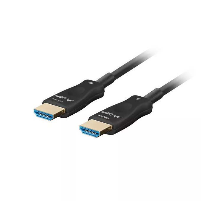 Lanberg Kabel HDMI M/M v2.1 20M 8K czarny optyczny AOC