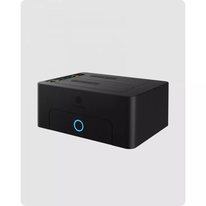 IcyBox Stacja dokująca/klonująca IB-1232CL-U3 2x2,5&quot; lub 3,5&quot;  SATA HDD, UASP &amp; SATA III ( 6GBits/s )