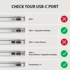 AXAGON RVC-HI2M Adapter USB-C -&gt; HDMI 2.0 4K/60Hz Aluminum, 25cm kabel