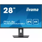 IIYAMA Monitor 28 cali XUB2893UHSU-B5,IPS,4K,HDMI,DP,2x2W,HAS(150mm)