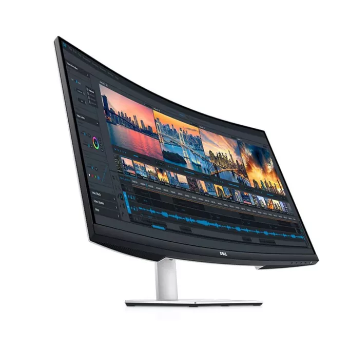 Dell Monitor zakrzywiony 31.5 cala S3221QSA VA 4K (3840x2160)/16:9/HDMI/DP/USB/ /Speakers/3Y