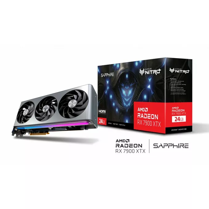 Sapphire Technology Karta graficzna Radeon RX 7900 XTX Nitro+ 24GB GDDR6 384bit 2DP/2HDMI