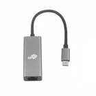 TB Adapter USB C - RJ45 szary, 10/100/1000 Mb/s