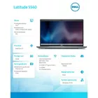 Dell Notebook Latitude 5540 Win11Pro i7-1365U/16GB/256GB SSD/15.6 FHD/Integrated/FgrPr &amp; SmtCd/FHD/IR Cam/Mic/WLAN + BT/Backlit Kb/3 Cell/3YPS