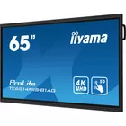 IIYAMA Monitor wielkoformatowy 65 cali TE6514MIS-B1AG INFRARED,50pkt,VA,4K,7H,WiFi,MIC,USB-C