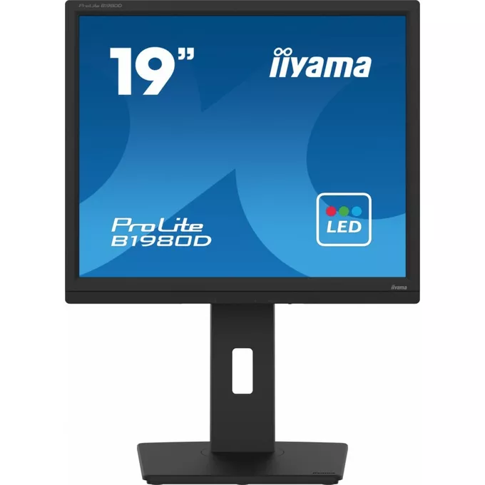 IIYAMA Monitor 19 cali B1980D-B5 DVI,VGA,PIVIOT,HAS/150mm,5:4