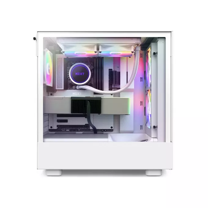 NZXT Obudowa H5 Flow RGB z oknem Biała