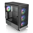 Thermaltake Obudowa - Ceres 500 ARGB*4 Tempered Glass - Black