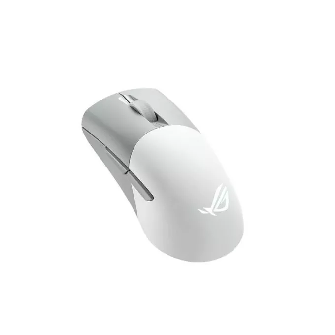 Asus Mysz gamingowa ROG Keris Wireless AimPoint White RF/BT/USB