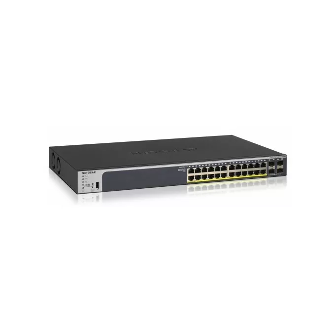 Netgear Przełącznik Smart GS728TPP Smart Switch 24xGE PoE+ 4xSFP