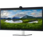 Dell Monitor P3424WEB 34 cale IPS Zakrzywiony WQHD (3440x1440)/21:9/HDMI/DP/USB-C/RJ-45/Kamera/Głośniki/Mikrofon/3Y