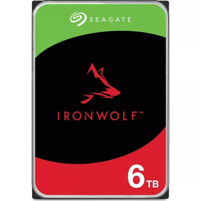 Seagate Dysk IronWolf 6TB 3,5 256MB ST6000VN006