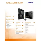 Asus Płyta główna TUF Gaming B760-PLUS WIFI s1700 4DDR5 ATX