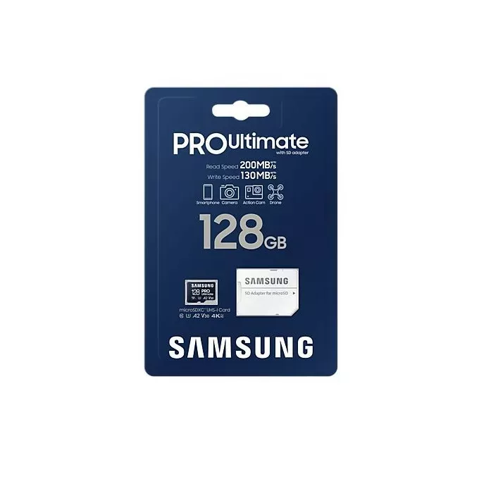 Samsung Karta pamięci microSD MB-MY128SA/WW Pro Ultimate 128GB + Adapter