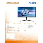 Philips Monitor 25M2N5200P 24.5 cala IPS 280Hz HDMIx2 DP HAS