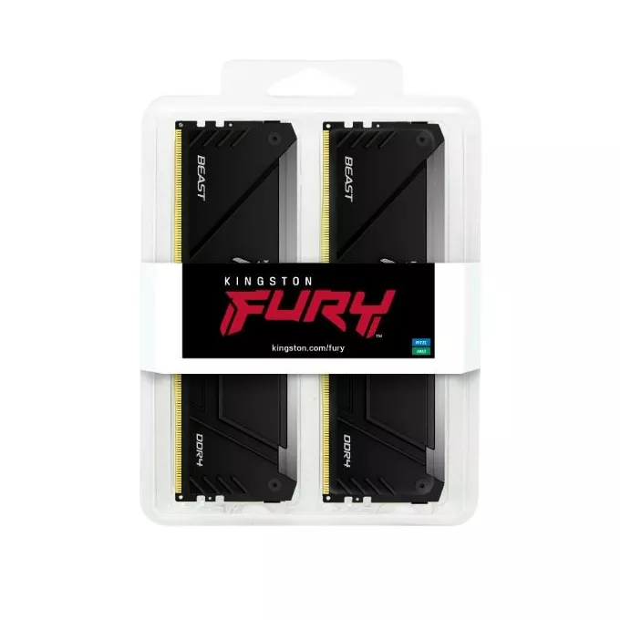 Kingston Pamięć DDR4 Fury Beast    RGB  32GB(2*16GB)/3200  CL16