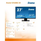 IIYAMA Monitor 27 cali T2752MSC-B1 10 PKT. POJ,IPS,HDMI,DP,2x2USB(3.2),2x1W400cd/m2,7H,