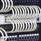 Qoltec Przepust szczotkowy do szaf RACK 19&quot; | 1U