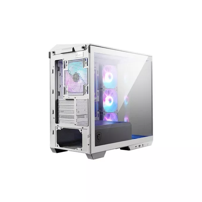 MSI Obudowa MAG PANO M100R PZ WHITE TEMPERED GLASS USB