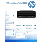 HP Komputer stacjonarny Pro Small Form Factor 400 G9 i3-13100 512GB/16GB/DVD/W11P  99N73ET