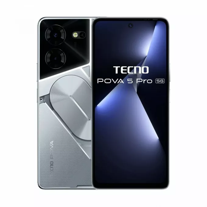 TECNO Smartfon POVA 5 Pro 5G 8/256 GB LH8n Srebrny