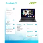 Acer Notebook TravelMate P2 P216-51-TCO-51CX WIN11PRO/i5-1335U/8GB/512SSD/IrisXe/16.0