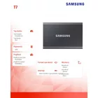 Samsung Dysk SSD Portable T7 4TB USB3.2 Gen.2 szary