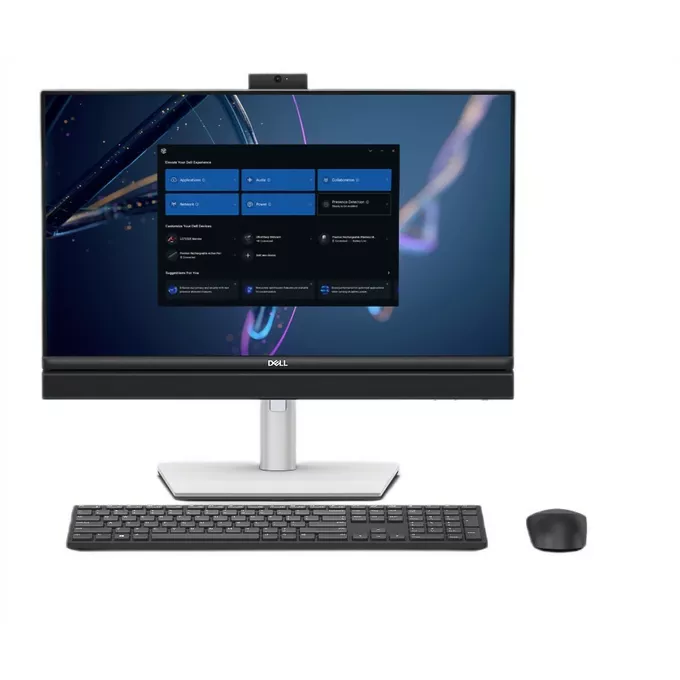 Dell Komputer Optiplex 24 AIO/Core i5-14500T/8GB/256GB SSD/23.8 FHD Touch/Integrated/Adj Stand/FHD Cam/Mic/WLAN + BT/Kb/Mouse/W11Pro