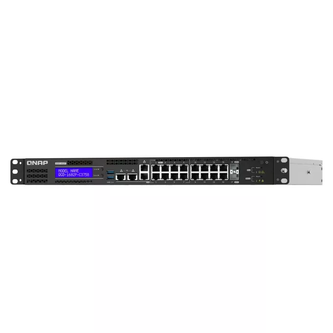 QNAP Przełącznik zarządzalny QGD-1602P-C3758-16G-EU L2 PoE