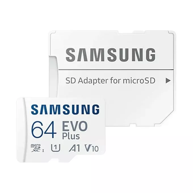 Samsung Karta pamięci microSD MB-MC64SA EU EVO Plus 64GB + adapter
