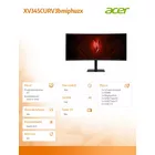 Acer Monitor 34 cali XV345CURV3bmiphuzx