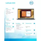 Dell Notebook Latitude 5550 Win11Pro Ultra 7 165U/16GB/1TB SSD Gen4/15.6 FHD/Integrated/FgrPr&amp;SmtCd/FHD/IR Cam/Mic/WLAN+BT/Backlit Kb/3C/vPro/3YPS