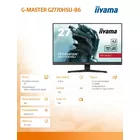 IIYAMA Monitor 27 cali G2770HSU-B6 0.2ms,IPS,DP,HDMI,180Hz