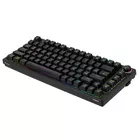 Savio Klawiatura mechaniczna bezprzewodowa PHENIX Gateron Yellow Pro, ABS