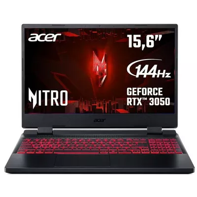 Acer Laptop Notebook Gaming Acer Nitro 5 AN515-58-72EP i7-12650H/15.6FHD IPS 144Hz/16GB/512GB/RTX 3050 4GB/NoOS/Black
