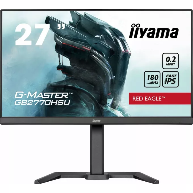 IIYAMA Monitor 27 cali GB2770HSU-B6 0.2ms,IPS,DP,HDMI,180Hz