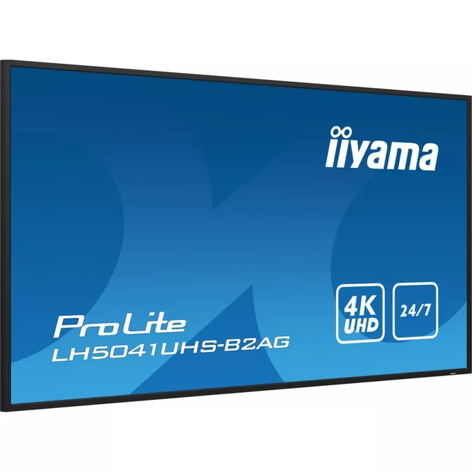 IIYAMA Monitor 50 cali LH5041UHS-B2 VA,4K,24/7,LAN,USB,HDMI