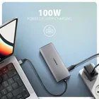 AXAGON HMC-6G2L Wieloportovy hub 2xUSB-A HDMI4K 1x USB-C PD100W USB-C LAN