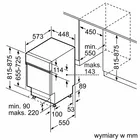 Bosch Zmywarka 3 kosz SPI6YMS14E