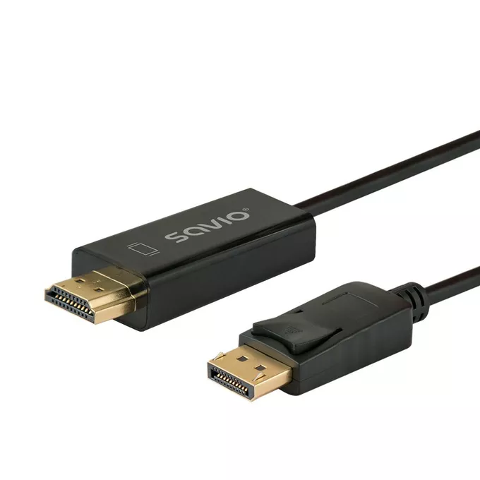 Savio Kabel  Display Port do HDMI 1,5m, CL-183