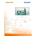 Philips Monitor 27M2N3201A 27 cali IPS 180Hz HDMIx2 DP Pivot Głośniki