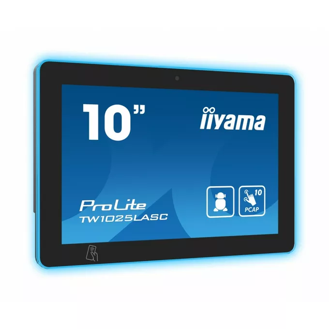 IIYAMA Monitor 10 cali TW1025ALASC B1PNR,10 punktów dotykowych IPS WiFi