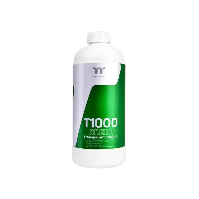 Thermaltake Płyn do zestawów wodnych - T1000 1L Coolant Transparent - Green