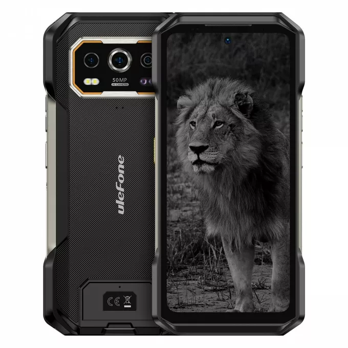 ULEFONE Smartfon Armor 27 Pro 5G 6.78&quot; 12/256GB IP68/IP69K 10600 mAh DualSIM Czarny