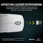 Corsair Myszka bezprzewodowa M75 biała RGB