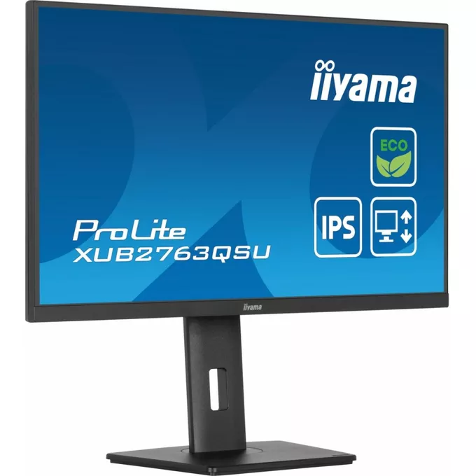 IIYAMA Monitor 27 cali ProLite XUB2763QSU-B1 IPS,QHD,HAS,100Hz