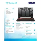 Asus Notebook TUF Gaming A15 FA507NV-TT902W W11Home R7-7735HS/16GB/512GB/GeForce RTX 4060/15.6 cali