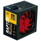 Rebeltec Zasilacz ATX RAPTOR 600W BRONZE 80+,Single Rail, DC-DC