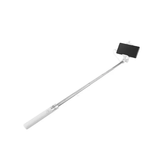 Natec Selfie stick Monopod przewodowy SF-20W Biały