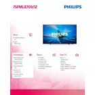 Philips Telewizor 75 cali MINI LED 75PML8709/12